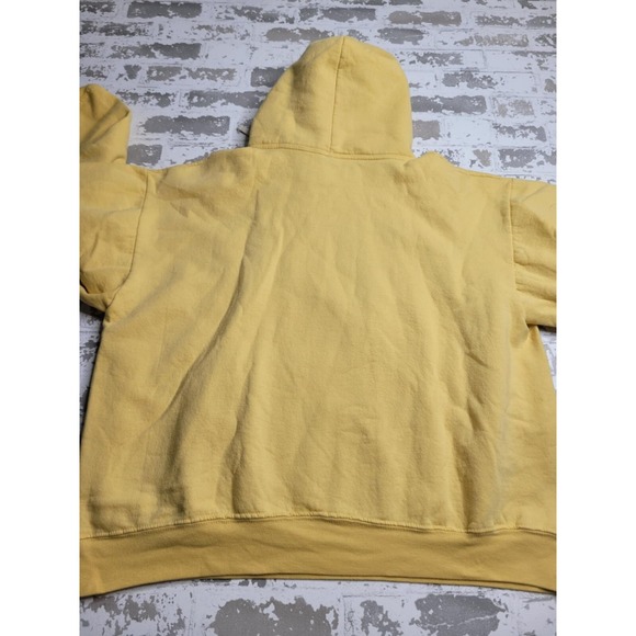 Disney Parks Retro Rainbow Hoodie Sweatshirt - Large- Yellow - Disneyland Resort - Picture 2 of 5